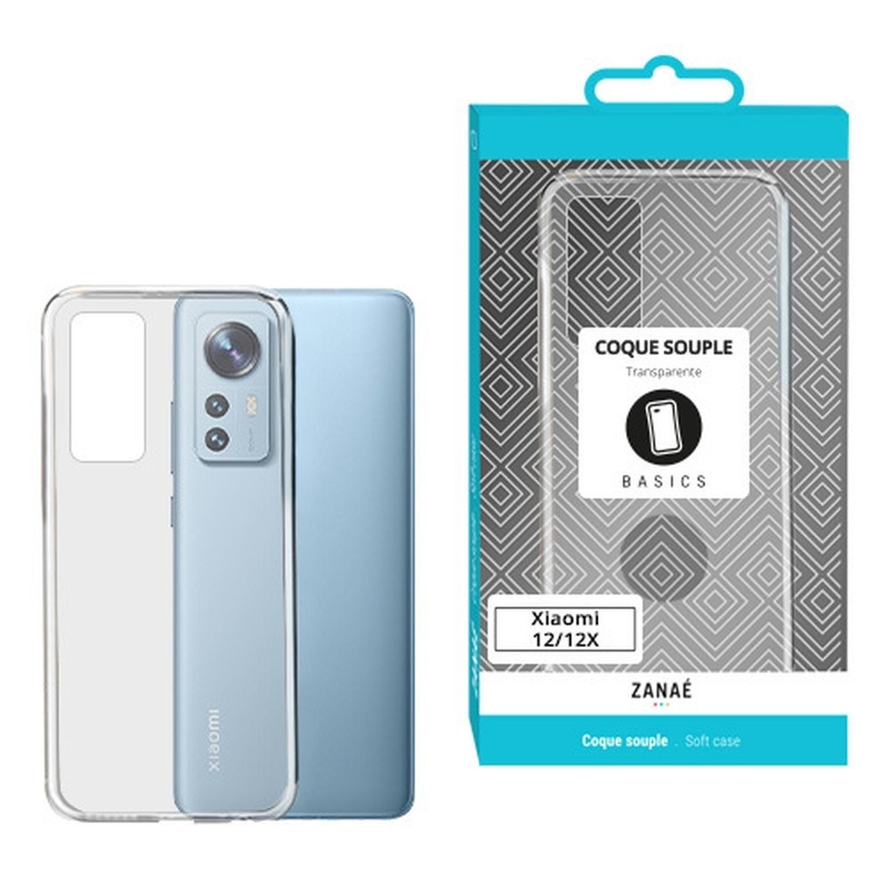 Coque Softgel transparente pour Xiaomi 12 et 12X