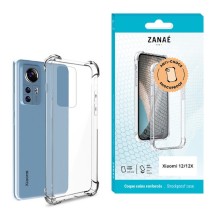 Coque en silicone transparente avec coins renforcés pour Xiaomi 12 et 12X