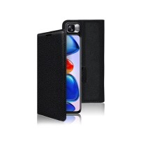 Étui portefeuille noir pour Redmi Note 11 Pro Plus et Poco X4 NFC de la marque Zanae