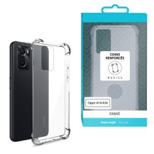 Coque Silicone transparente pour Realme et Oppo avec coins renforcés