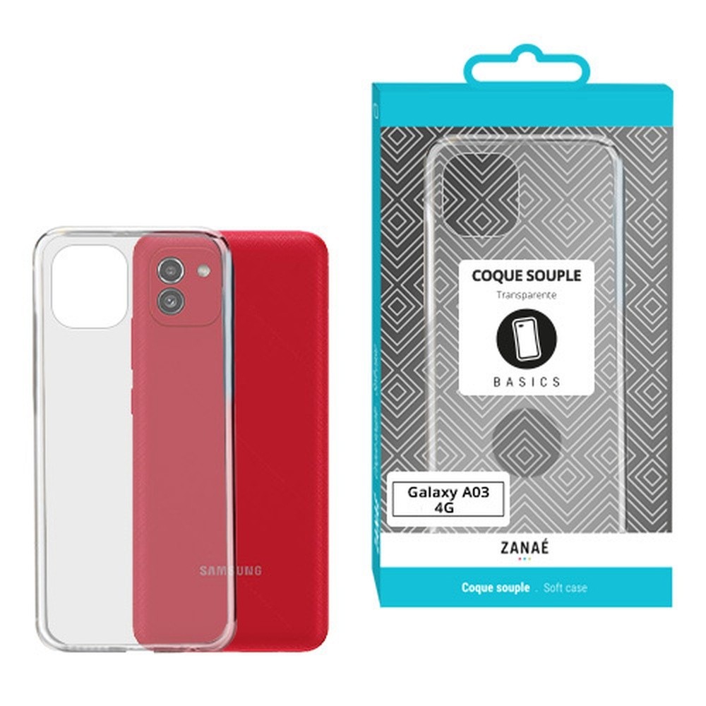 Coque Softgel transparente pour Samsung Galaxy A03