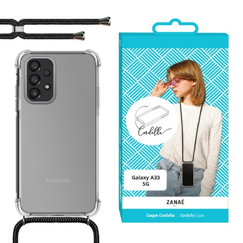 Coque Cordella transparente compatible Galaxy A33 5G