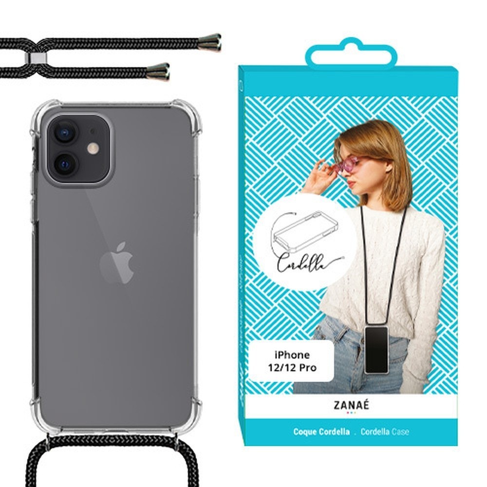 Coque transparente Cordella pour iPhone 12 et 12 Pro