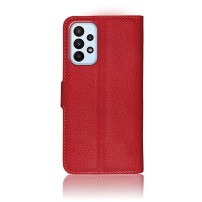 Etui portefeuille rouge Zanae pour Samsung Galaxy A23