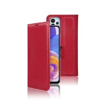 Etui portefeuille rouge Zanae pour Samsung Galaxy A23