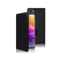 Étui Portefeuille Zanae pour Samsung Galaxy A73 5G en noir.