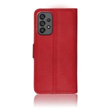 Etui Portefeuille Zanae Rouge pour Samsung Galaxy A73 5G
