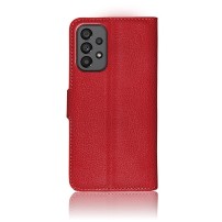 Etui Portefeuille Zanae Rouge pour Samsung Galaxy A73 5G