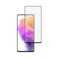 Verre trempé Full Cover noir pour Samsung Galaxy A73 5G