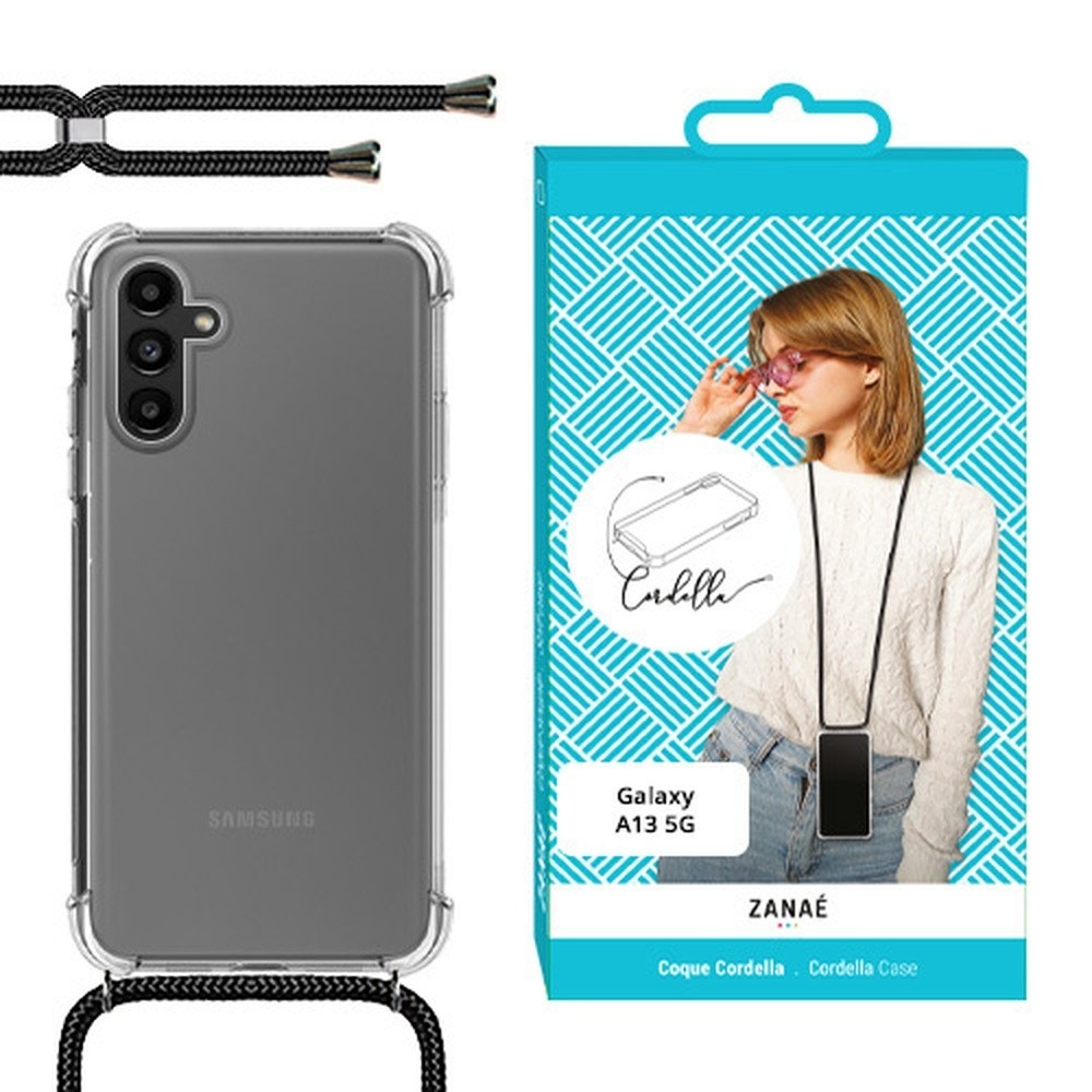 Coque Cordella transparente pour Galaxy A04s et A13 5G