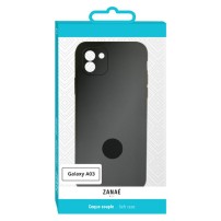 Coque Zanae Color pour Samsung Galaxy A03 en noir