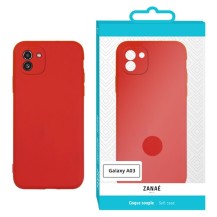Coque Zanae Color Rouge pour Samsung Galaxy A03