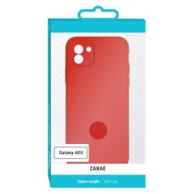 Coque Zanae Color Rouge pour Samsung Galaxy A03