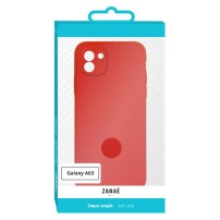 Coque Zanae Color Rouge pour Samsung Galaxy A03
