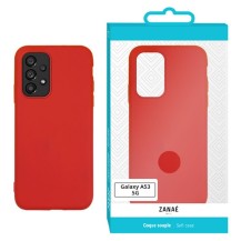 Coque Zanae Color Rouge pour Samsung Galaxy A53 5G