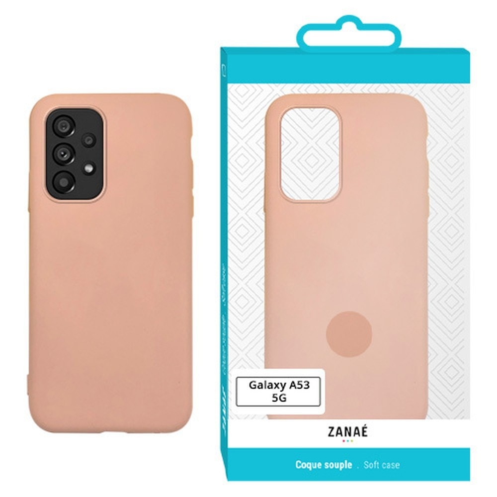 Coque Zanaé Color Rose compatible Samsung Galaxy A53 5G