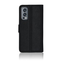 Étui Portefeuille Zanae Noir compatible avec OnePlus Nord 2 5G