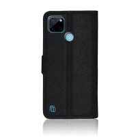 Etui Portefeuille Zanae Noir pour Realme C21Y et Realme C25Y
