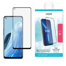 Verre trempé noir pour Oppo Find X5 Lite et Reno7 5G