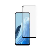 Verre trempé noir pour Oppo Find X5 Lite et Reno7 5G