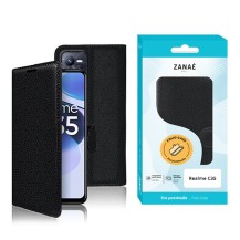 Étui Portefeuille Zanae Noir pour Realme C35