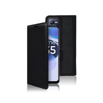 Étui Portefeuille Zanae Noir pour Realme C35