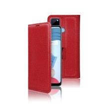 Etui Portefeuille Zanae Rouge compatible Realme C21Y/C25Y