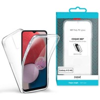 Coque 360 transparente pour Galaxy A04s et A13