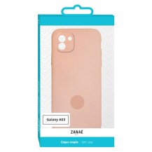 Coque Zanae Color rose pour Samsung Galaxy A03