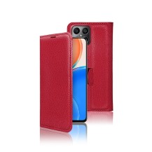 Etui Portefeuille Zanae rouge pour Honor X8