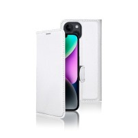 Étui portefeuille Zanae pour iPhone 14 blanc