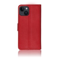 Étui portefeuille Zanae rouge pour iPhone 14