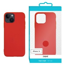 Coque Zanae Color rouge pour iPhone 14