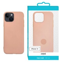 Coque Zanae Color Rose pour iPhone 14