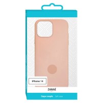 Coque Zanae Color Rose pour iPhone 14