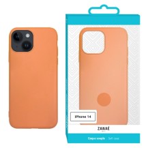 Coque Zanae Color orange pour iPhone 14