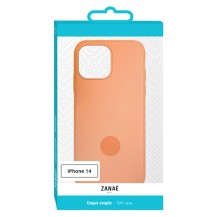 Coque Zanae Color orange pour iPhone 14