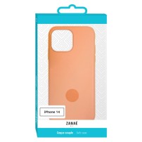 Coque Zanae Color orange pour iPhone 14