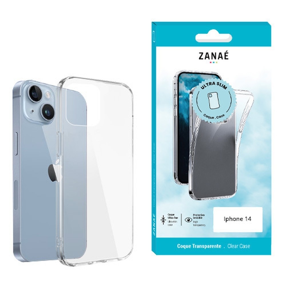 Coque Softgel transparente pour iPhone 14