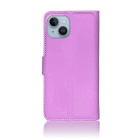 Etui Portefeuille Zanae violet pour iPhone 14 Plus