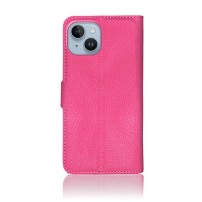 Étui portefeuille Zanae fushia pour iPhone 14 Plus