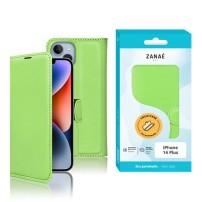Étui Portefeuille Zanae Vert pour iPhone 14 Plus