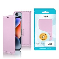 Étui Portefeuille Zanae Rose pour iPhone 14 Plus