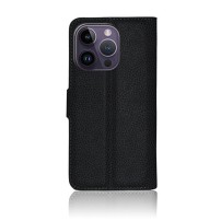 Etui Portefeuille Zanae pour iPhone 14 Pro Max Noir