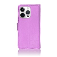 Étui portefeuille Zanae violet pour iPhone 14 Pro