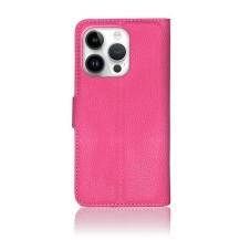 Etui Portefeuille Zanae fushia pour iPhone 14 Pro