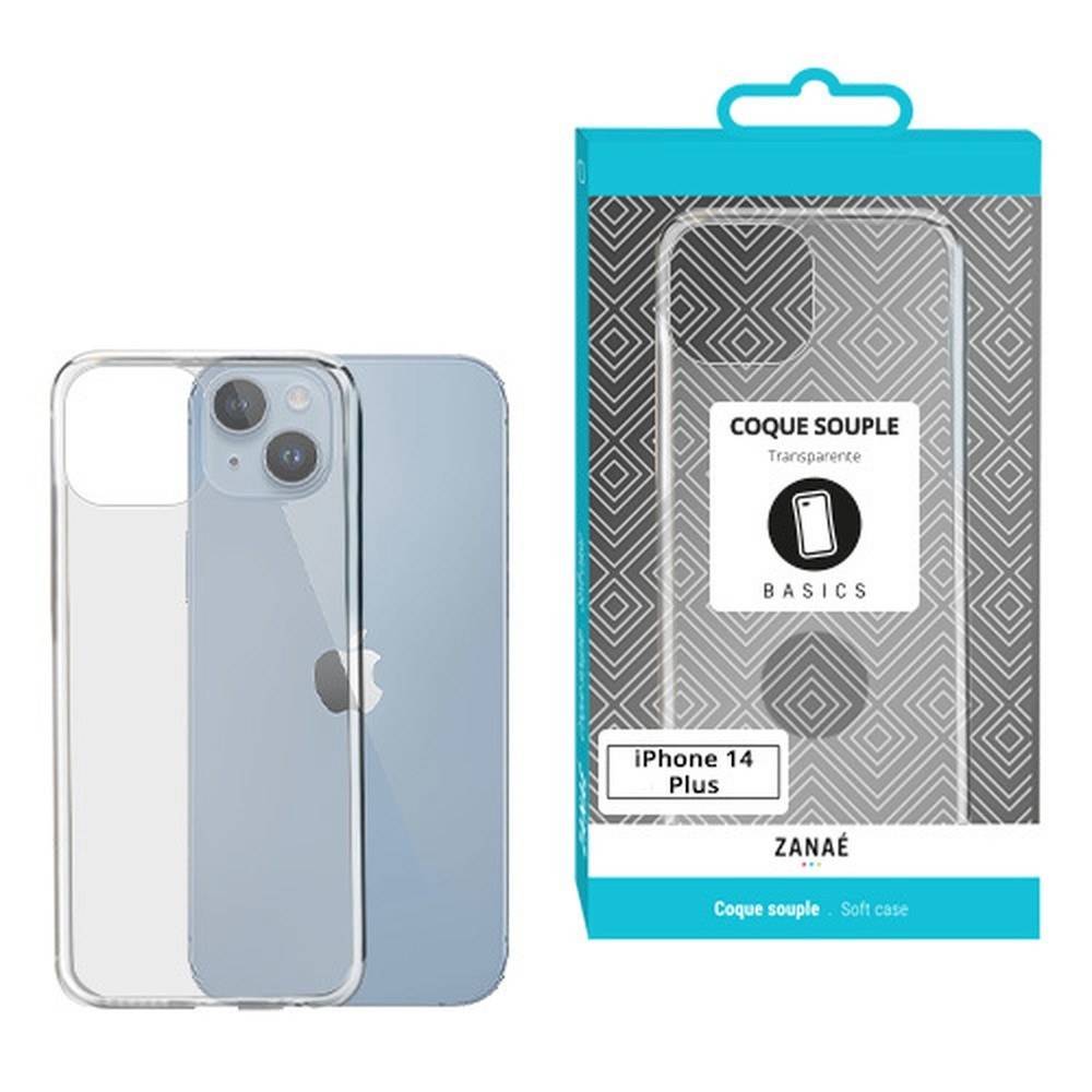 Coque Softgel transparente pour iPhone 14 Plus