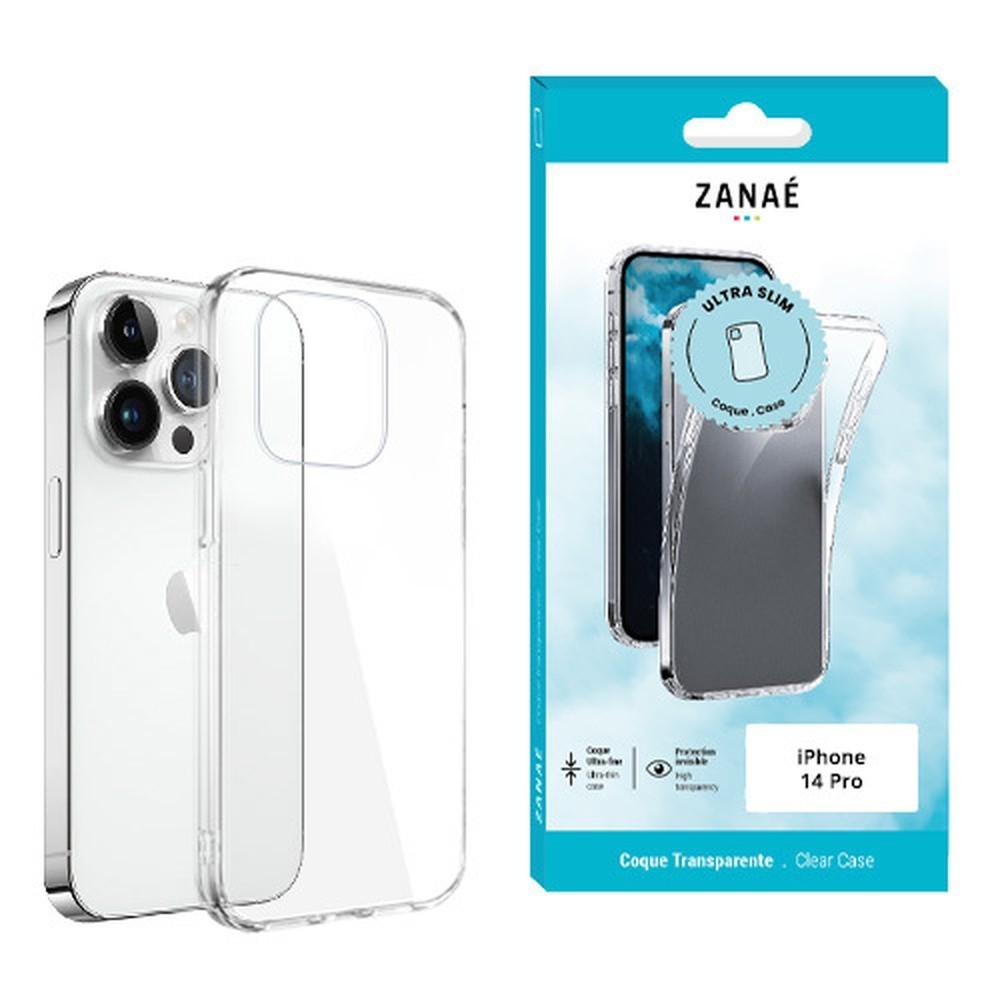 Coque Softgel Transparente pour iPhone 14 Pro