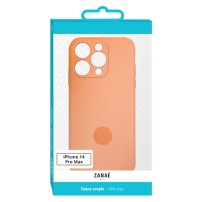 Coque Zanae Color orange pour iPhone 14 Pro Max