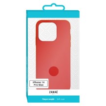 Coque Zanae Color rouge pour iPhone 14 Pro Max